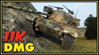 M48A1 Patton - 10 Kills - 11K Dmg - World of Tanks Gameplay