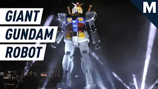 This Functional Life-Sized Gundam is Over 50 Feet Tall | Mashable