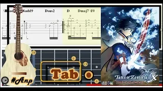 Guitar Tab - Kaze no Uta (Tales of Zestiria the X) OST Fingerstyle Tutorial Sheet Lesson #Anp