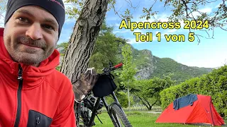 Alpencross von Füssen an den Gardasee  2024 Folge 1 von 5