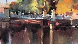 Advancing with Watercolor: Color Strategies “Autumn’s Glow”