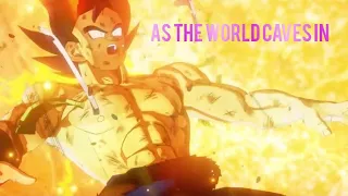 Bardock death perfectly matched with "as the world caves in"