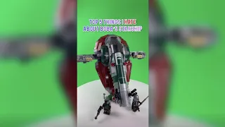 Top 5 WORST Things About Lego Boba Fett’s Starship!