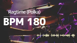 180 BPM 드럼비트 (Ragtime Polka Beat 180 BPM)