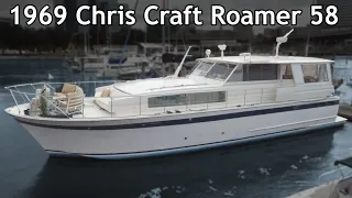 Welcome Aboard this Aluminum Chris Craft Roamer (tour and cruise)