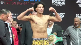 Heated Benavidez Vs Plant face off and weigh in