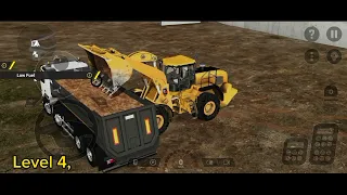 Level 4 Tutorial - How to load and transport soil using the dump truck @webperongames