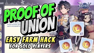 Proof of Union Easy Farming Hack for Solo Players - Ragnarok Origin Global