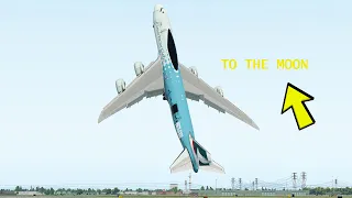 Can A B747 Aircraft Perform A Vertical Take Off?  [XP11]