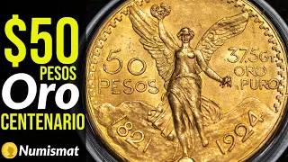 Centenario: $50 pesos Gold coin of 1924