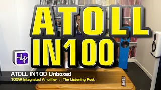 ATOLL Electronique IN100 Sig Integrated Amp | The Listening Post | TLPCHC TLPWLG