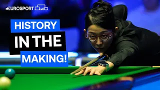 What A Break! | Ng On Yee Makes Highest Break By A Female Player At World Champs | Eurosport Snooker