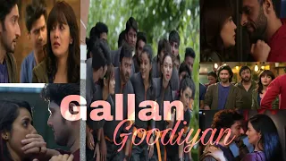 #ziddidilmanena full team vm on "gallan goodiyaan"||Moran ~ Koezi~ Sidsa||funny scenes ||