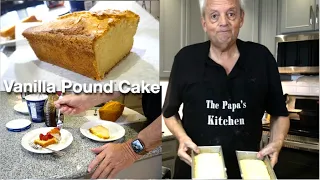 My Biggest Mess YET, as I Make a Vanilla Pound Cake   | -The Papa's Kitchen