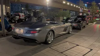 CARSPOTTING MONACO / LAFERRARI APERTA SLR STIRLING MOSS SP2