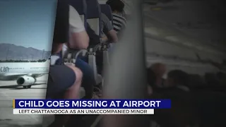 Child goes missing at airport