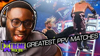 10 Greatest WWE Extreme Rules PPV Matches Ever (Reaction)