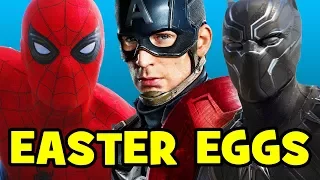 CAPTAIN AMERICA CIVIL WAR Easter Eggs & Things You Missed