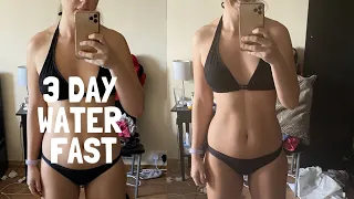 3 Days Water Fasting (NO FOOD FOR 3 DAYS!!)