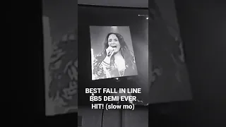 BEST FALL IN LINE BB5 NOTE DEMI EVER HIT! (slow mo)