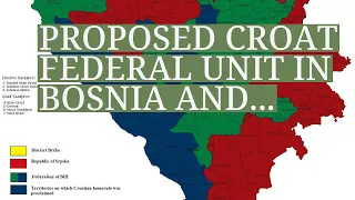 Proposed Croat federal unit in Bosnia and Herzegovina