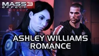 Mass Effect 3 Citadel DLC: Ashley Romance (All scenes)