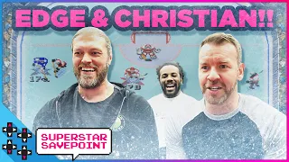 EDGE and CHRISTIAN settle a decades-old fight in NHL 95!!! - Superstar Savepoint