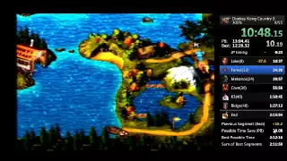 DKC3 105% Speedrun  2:07:34(IGT 1:37)