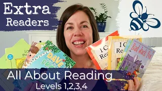 Extra readers to Supplement All About Reading Levels 1, 2, 3, and 4 II Sonlight, BOB books, Usborne