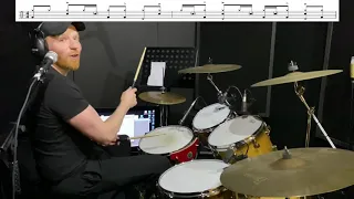 How To Play The Drum Beat From "Cold Sweat" by James Brown