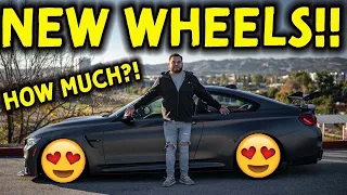 NEW WHEELS FOR MY BMW M4?!?!