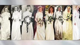 Bride Wears Wedding Dress Passed Down for 7 Decades