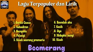 Boomerang - Lagu Terbaik dan Lirik Full album