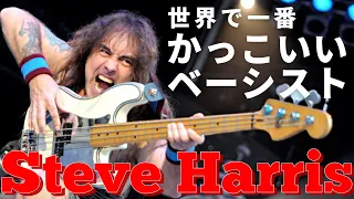 IRON MAIDENのリーダーでありベーシストのスティーブハリスについての考察動画です！