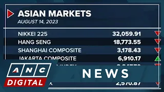 Asian markets begin the week on the backfoot on worries over China's economic growth | ANC