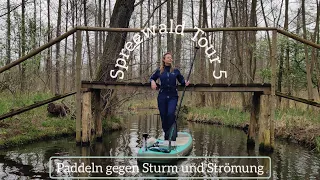 SUP | Spreewald-Tour 5 | Paddeln gegen Sturm und Strömung | regeneriat