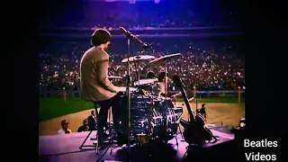 The Beatles  -  Everbody's Trying To Be My Baby (Live At Shea Stadium 1965 , 1080p)