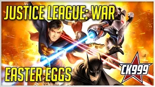 Justice League: War: Hidden Easter Eggs & Secrets