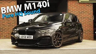 BMW M140i Driven Hard At Snetterton - 4K Pure HQ Sound