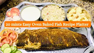 How to baked delicious fish recipe | Baked fish without oil | Gajrela Recipe | Gajar ka halwa 10 mnt