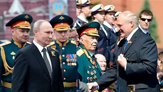 ДВА ПЛЕШИВЫХ САПОГА - ПАРА! Путин и Лукашенко ОТЖИГАЛИ НА ПАРАДЕ