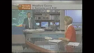 May 28 1996 Bullitt Co KY F-4 Tornado News Coverage and Weather Cut-Ins WAVE3 WHAS11 WLKY32 WDRB41