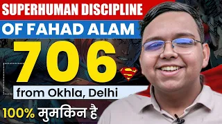 Fahad Scoring 706 in NEET 2024 - Superhuman Discipline for 2 years!!!