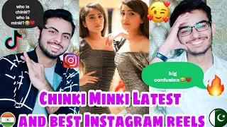 PAKISTANI REACTION ON CHINKI MINKI LATEST & BEST INSTAGRAM REELS | LATEST VIDEOS | PART 2