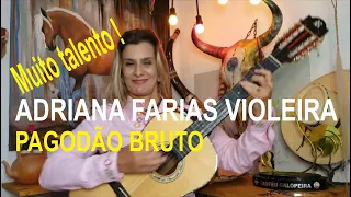 ADRIANA FARIAS VIOLEIRA - PAGODÃO BRUTO - MÚSICA SERTANEJA RAIZ