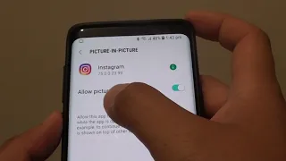 Samsung Galaxy S9 / S9+: Allow / Deny Apps Special Access to Picture in Picture