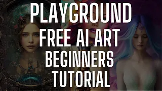 Playground AI Tutorial : Beginner #aiart #aiartgenerator #aigeneratedart  #playground #tutorial