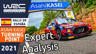 WRC Expert Analysis : AsahiKASEI Turning Point : WRC RallyRACC - Rally de España 2021