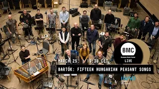 MODERN ART ORCHESTRA | BARTÓK: FIFTEEN HUNGARIAN PEASANT SONGS Live from Budapest Music Center