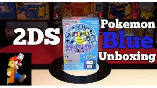 Pokémon Blue 2DS Unboxing | Nintendo Collecting